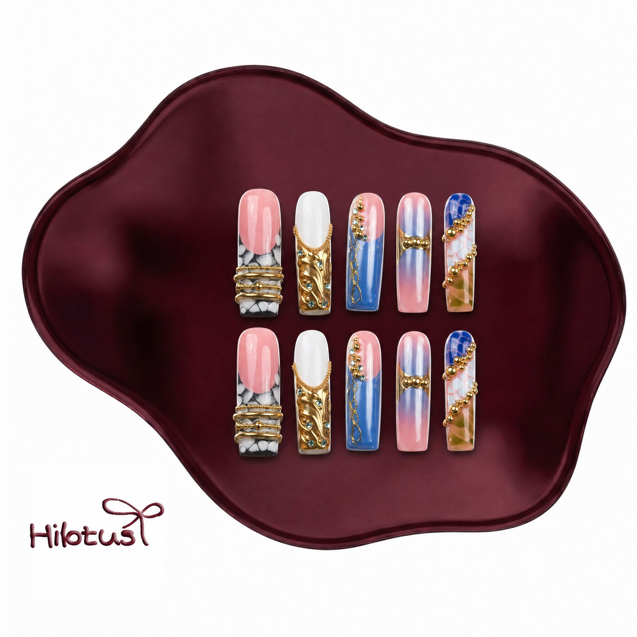 HLCO0009 press-on nails
