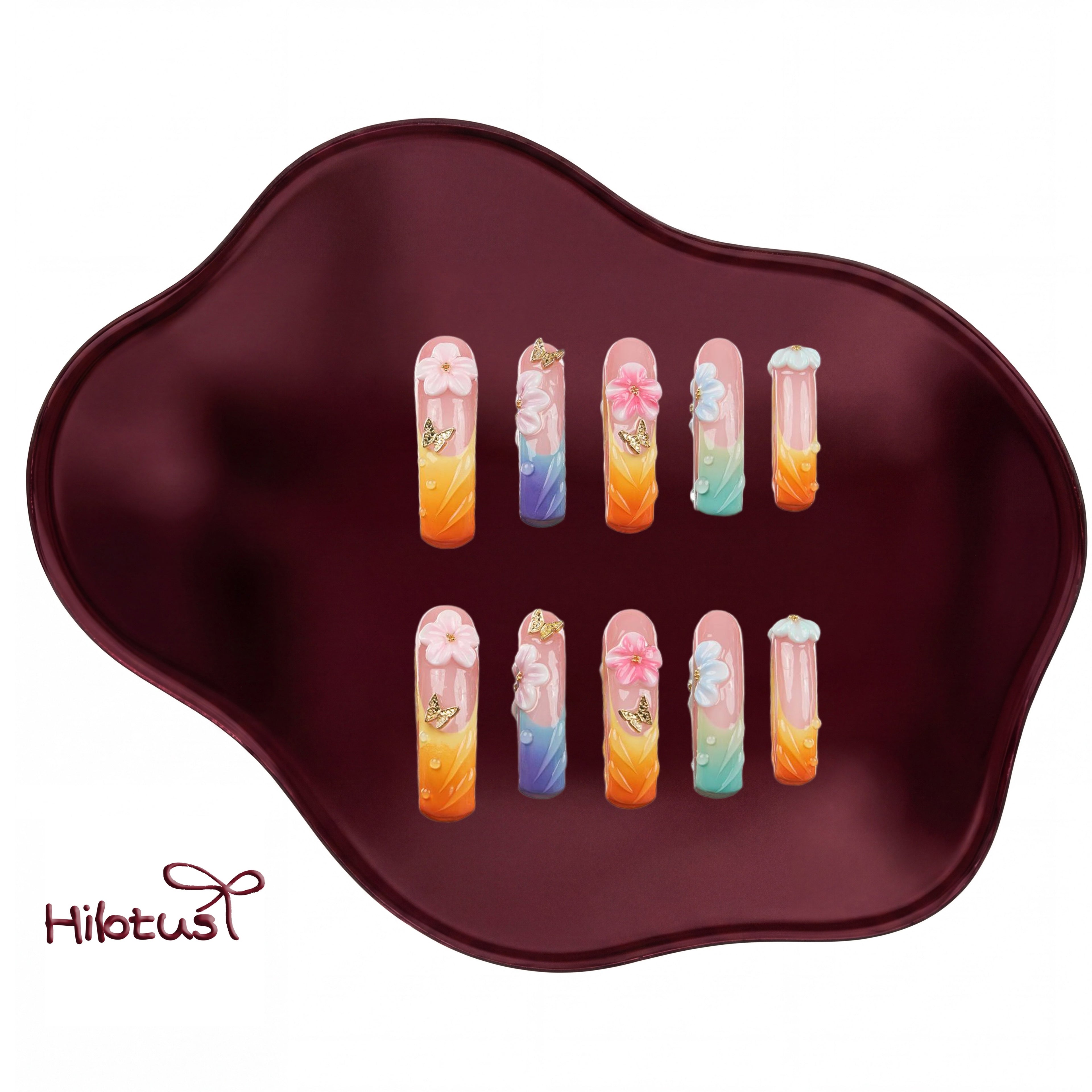 HLCO0027 press-on nails
