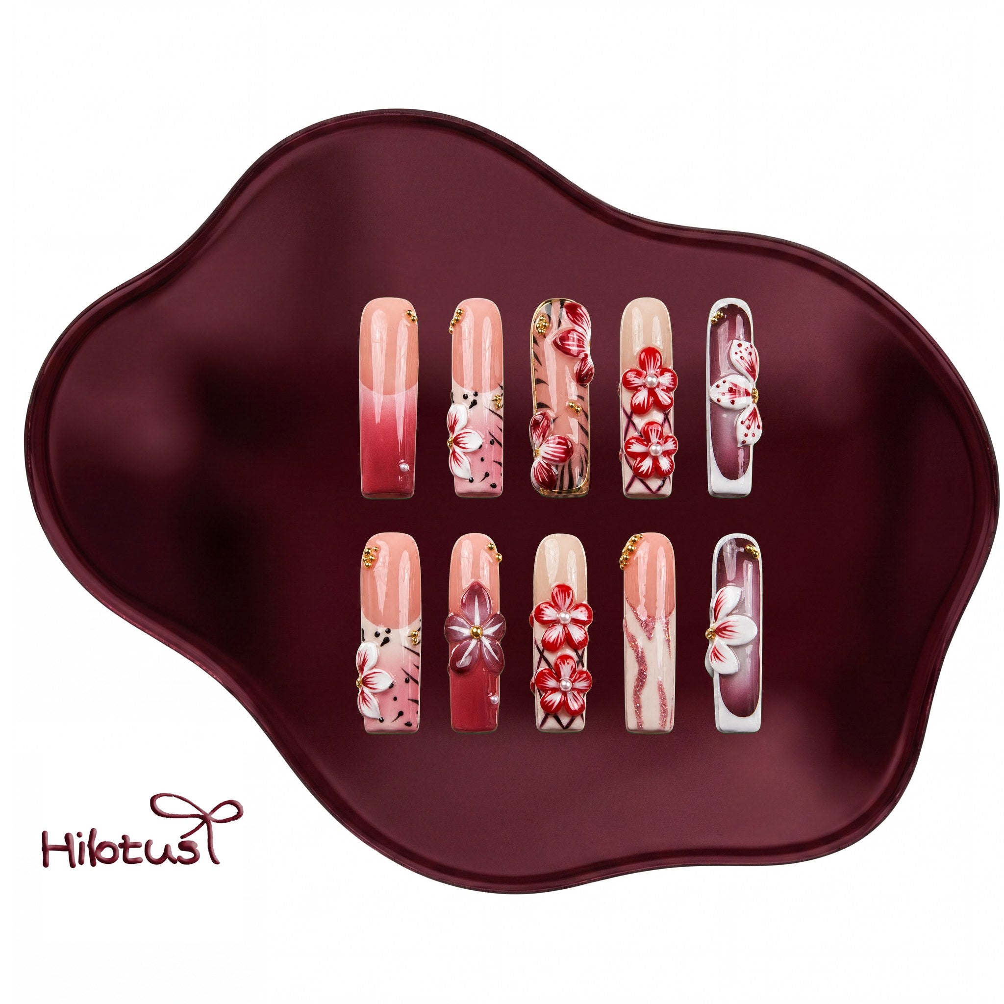 HLCO0035 press-on nails