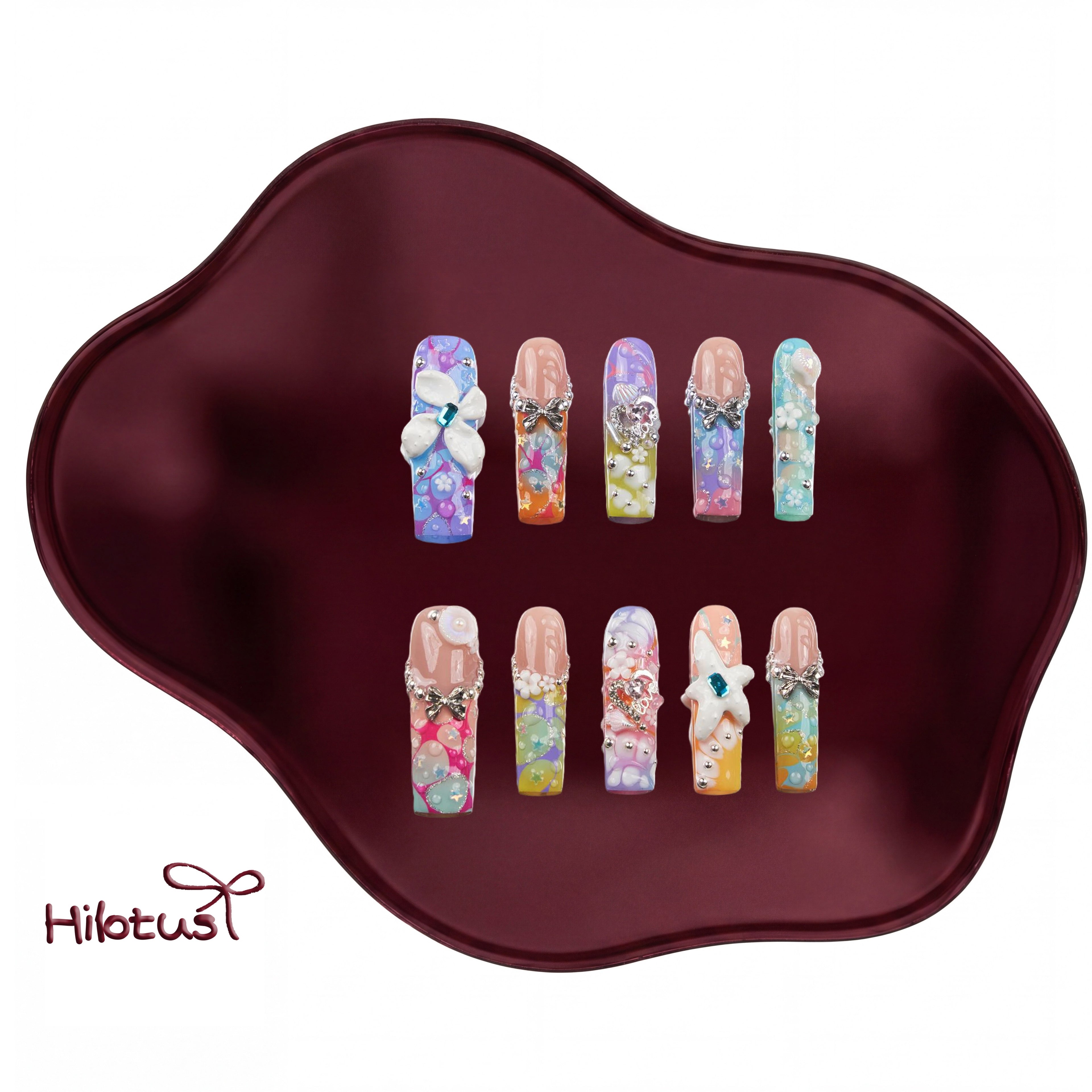 HLCO0042 press-on nails