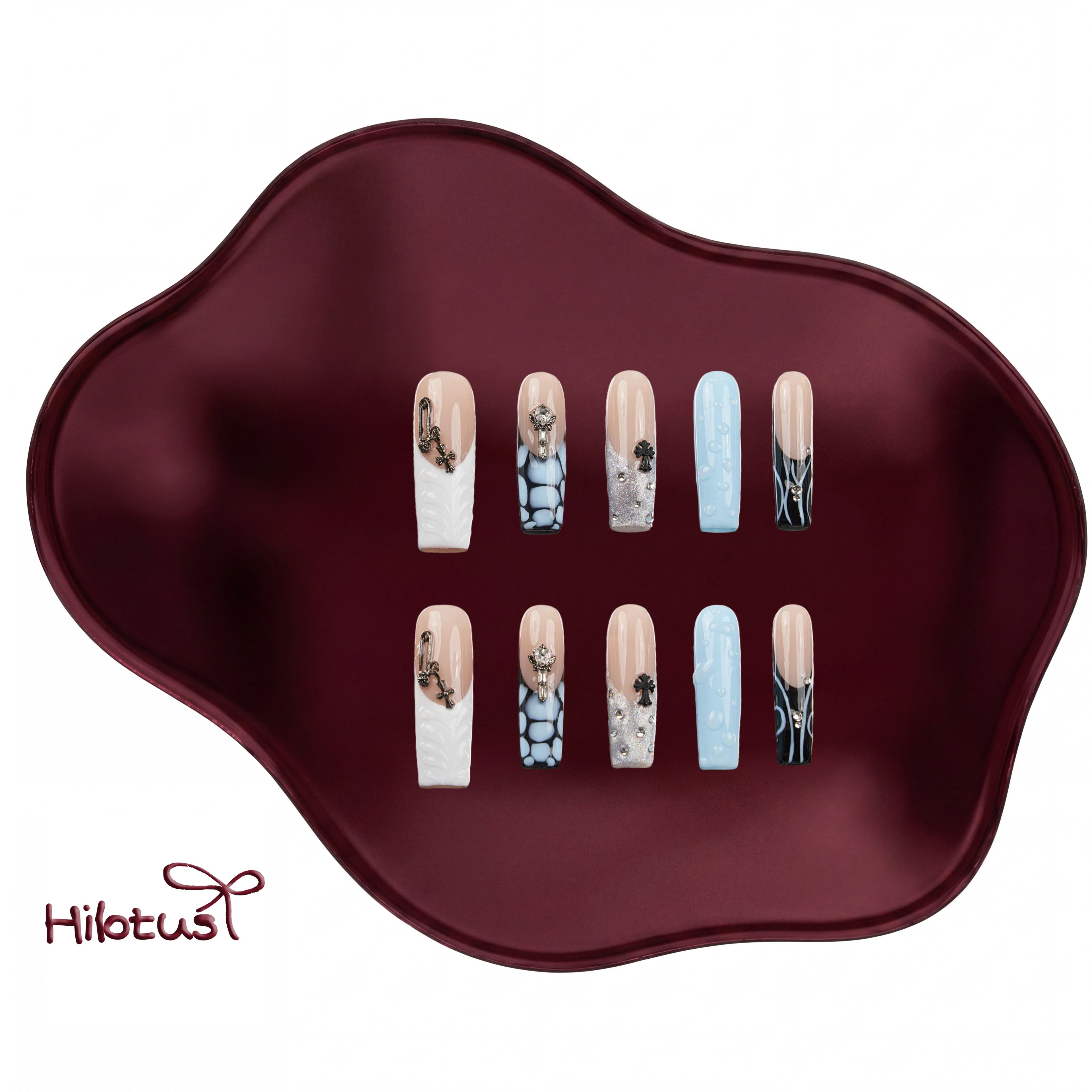 HLCO0044 press-on nails