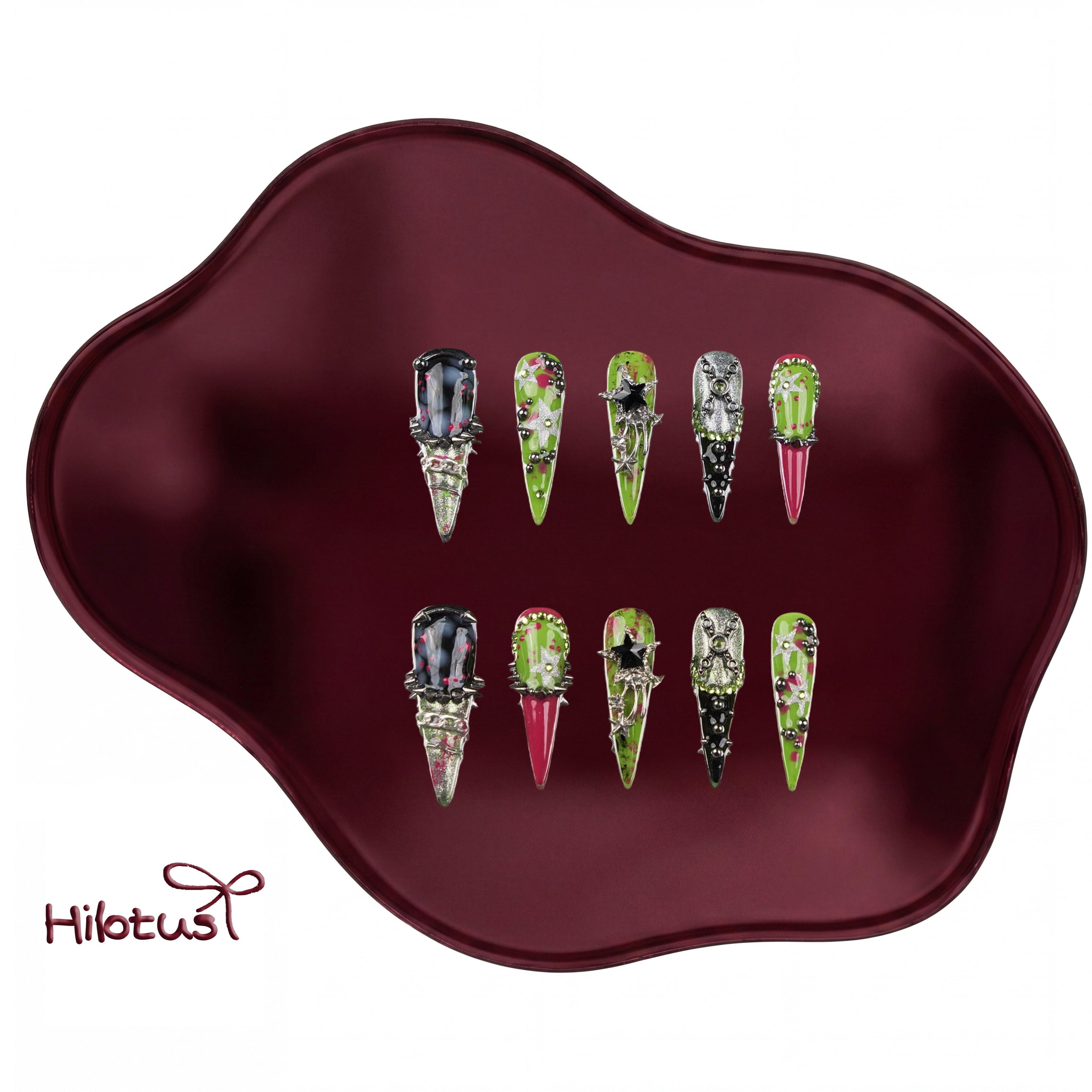 HLST0044 press-on nails