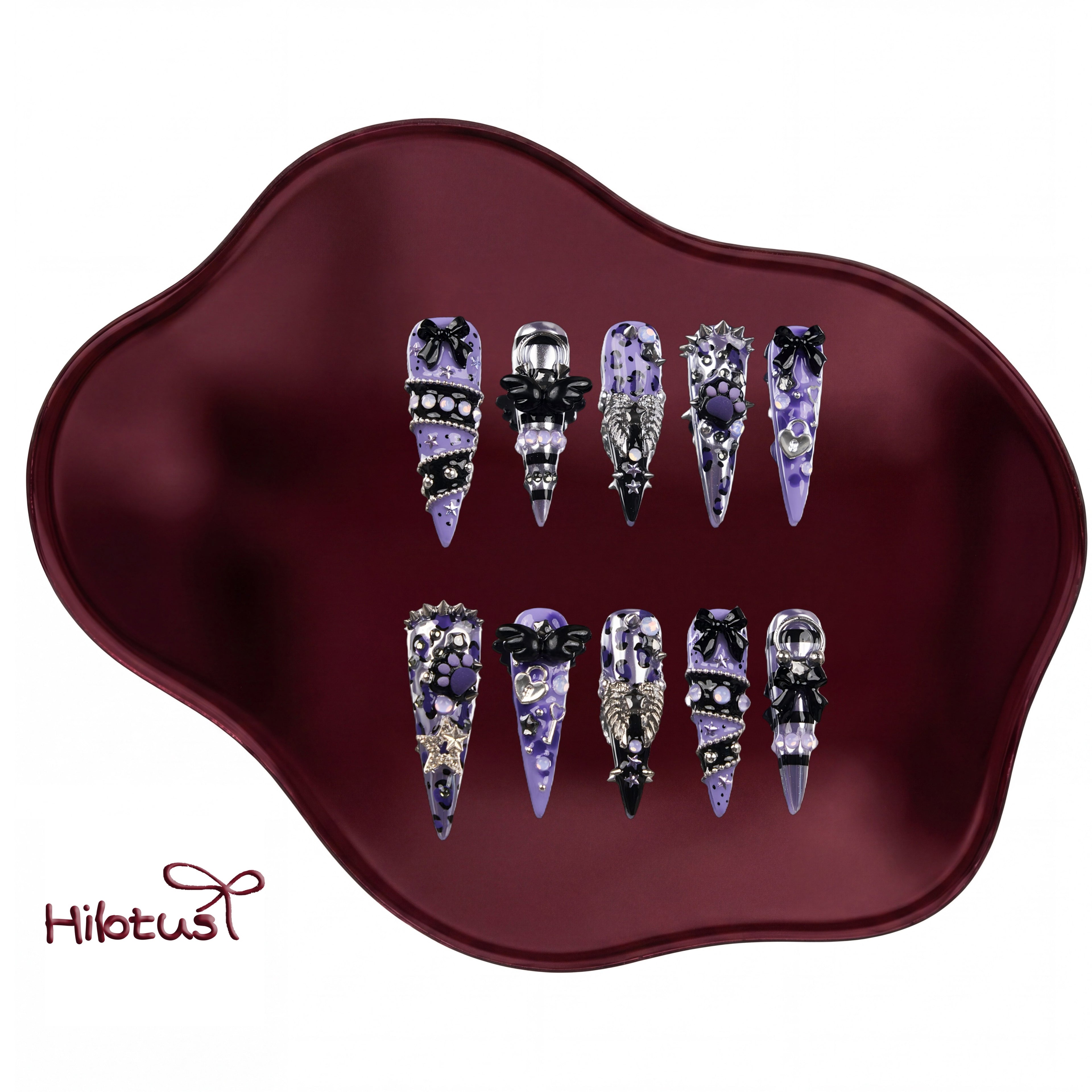 HLST0046 press-on nails