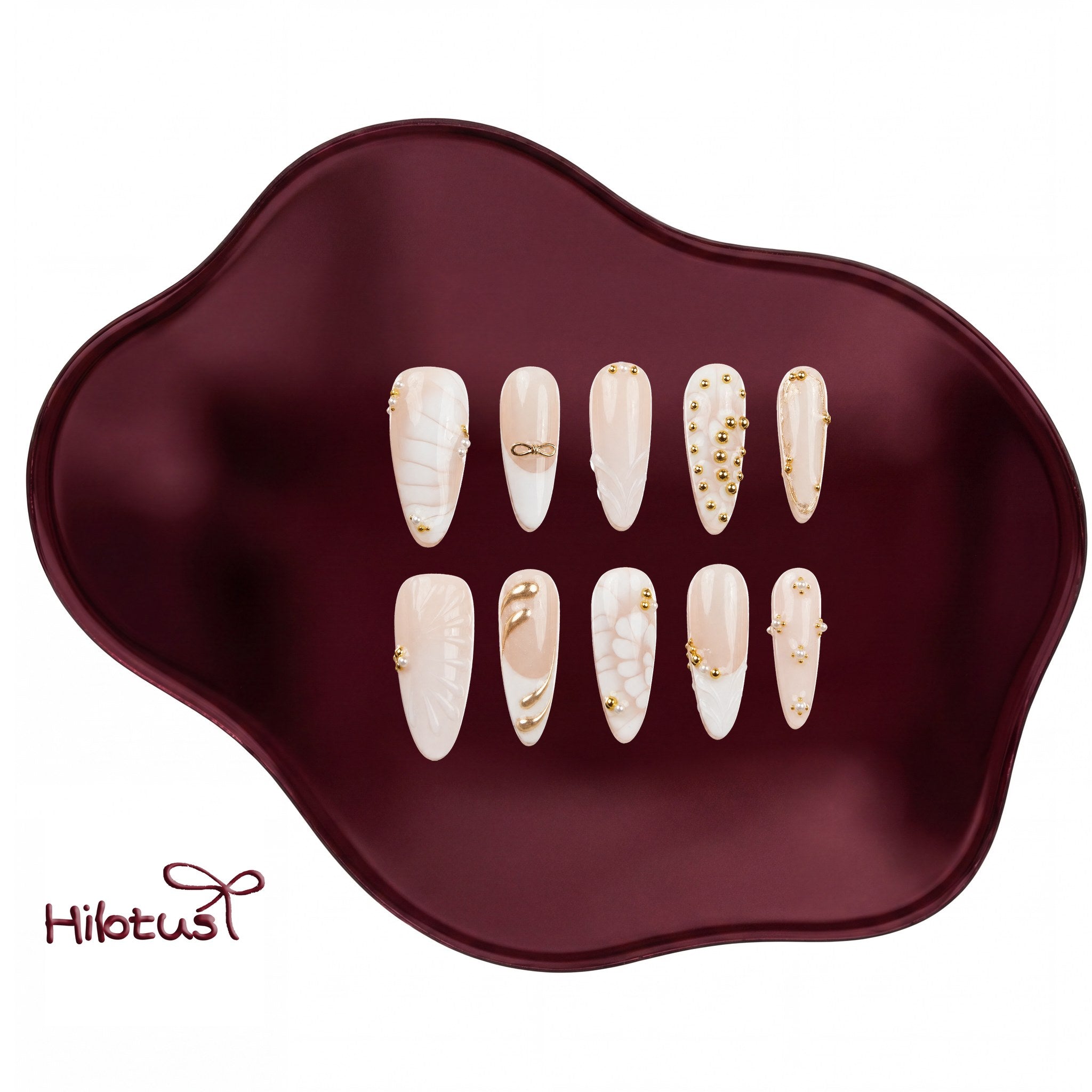 HMAL0011 press-on nails