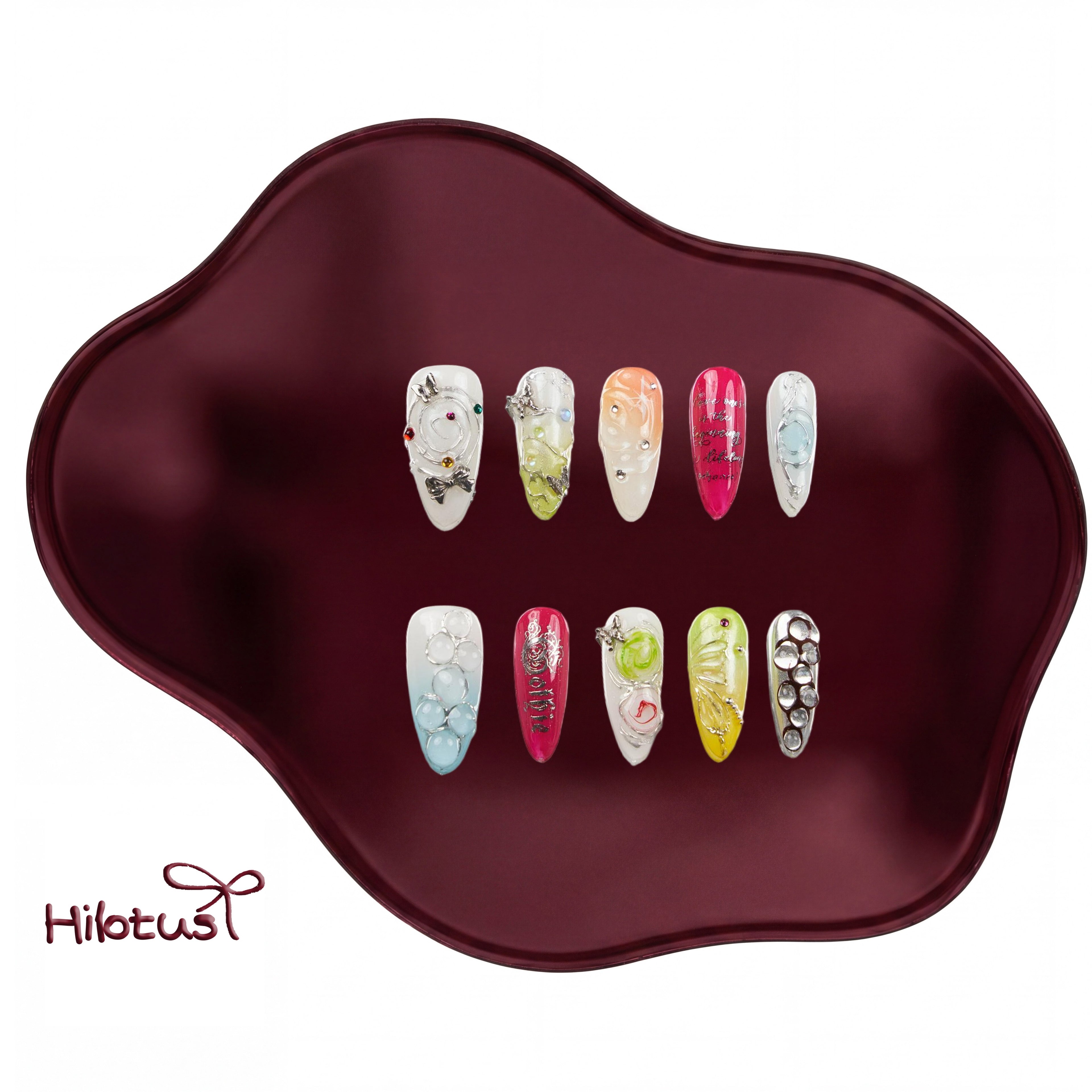HMAL0012 press-on nails