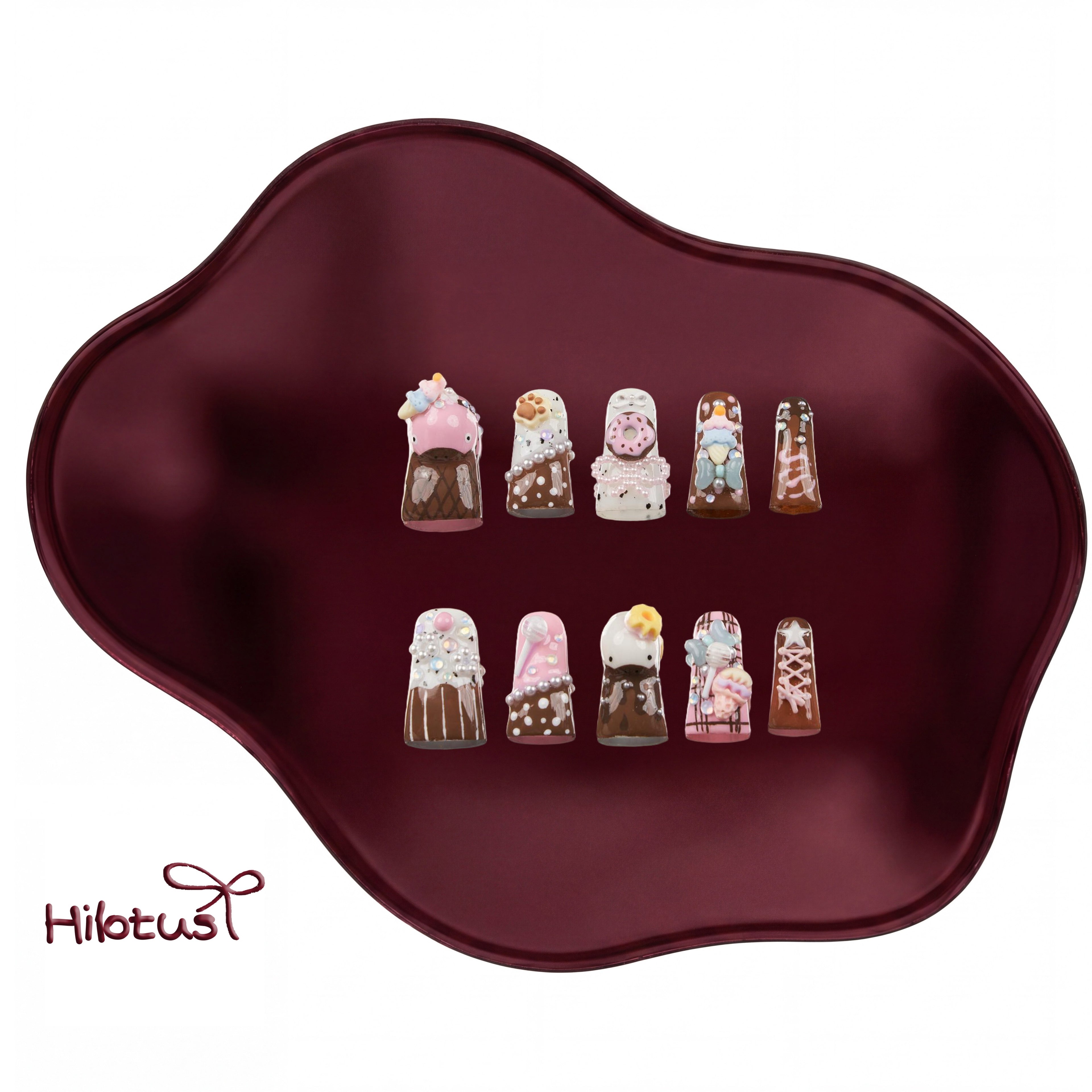 HMDU0002 press-on nails