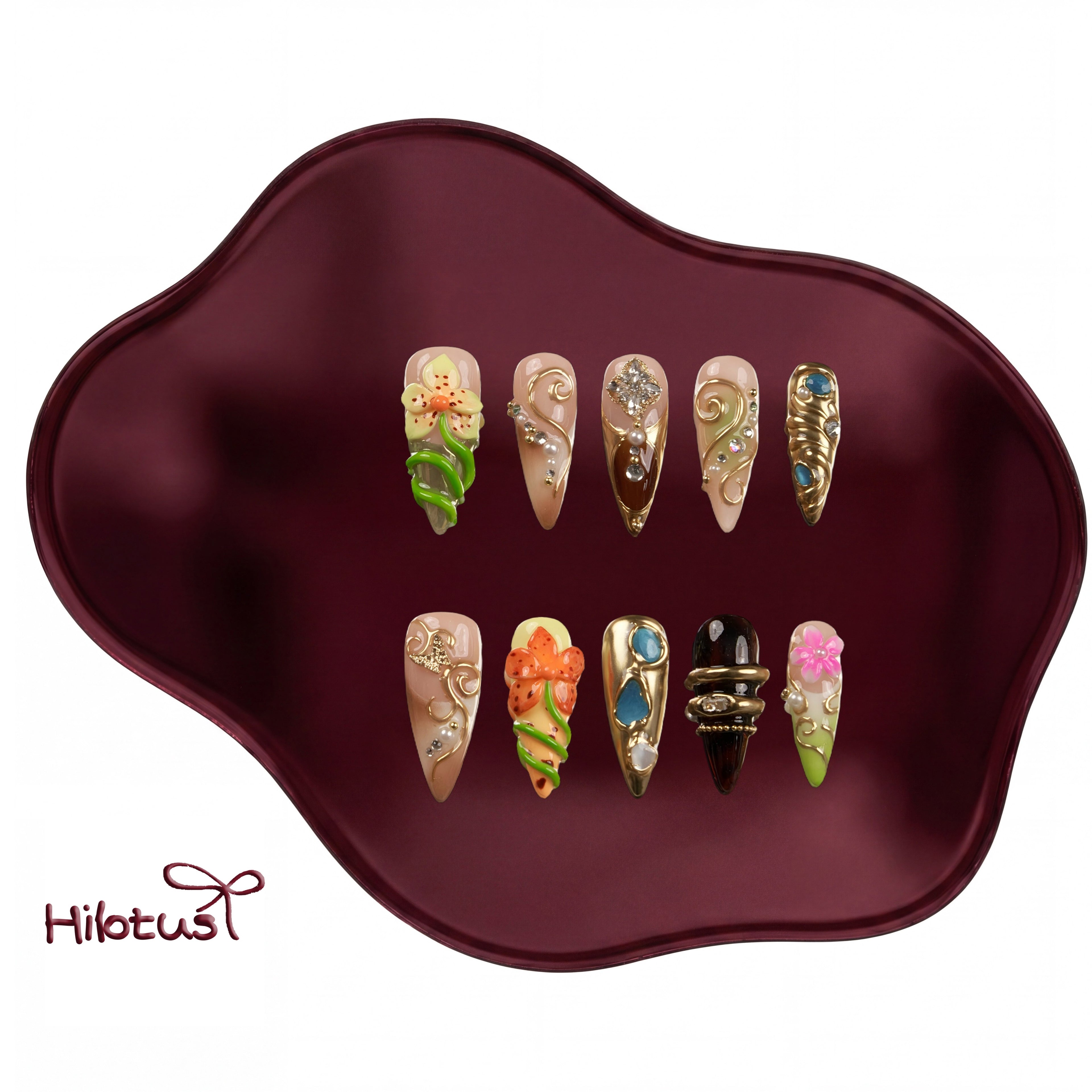HMST0002 press-on nails