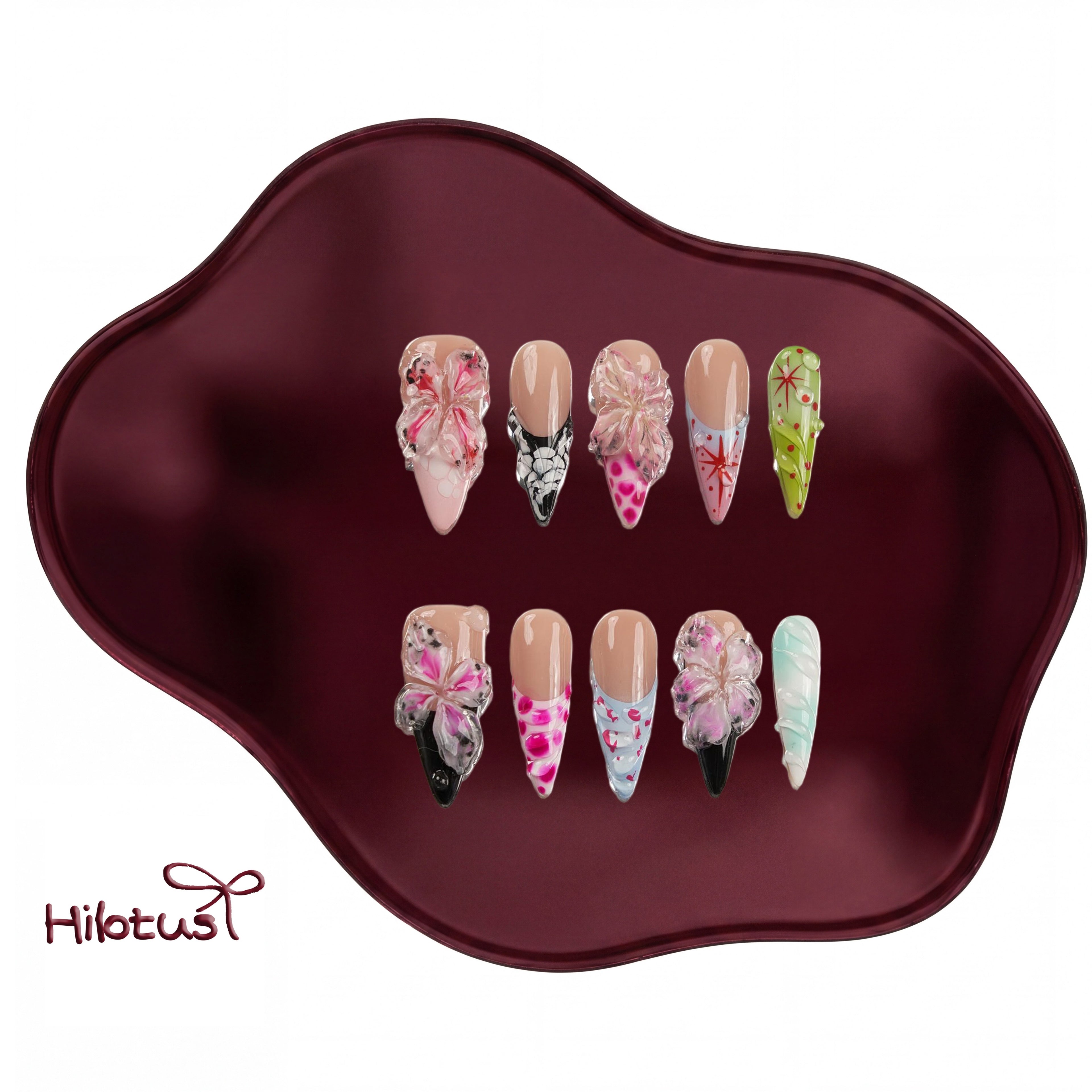 HMST0049 press-on nails
