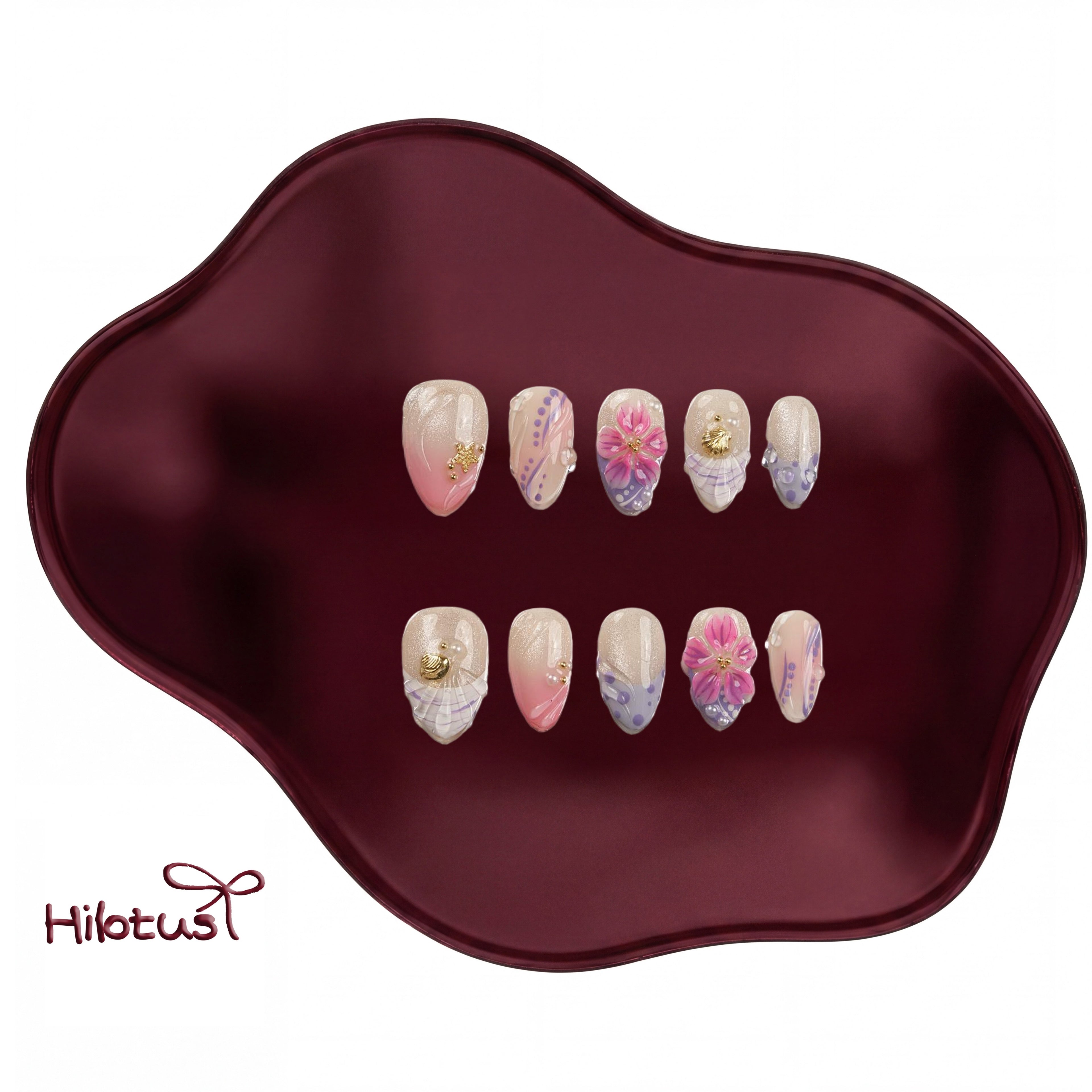 HUAL0003 press-on nails