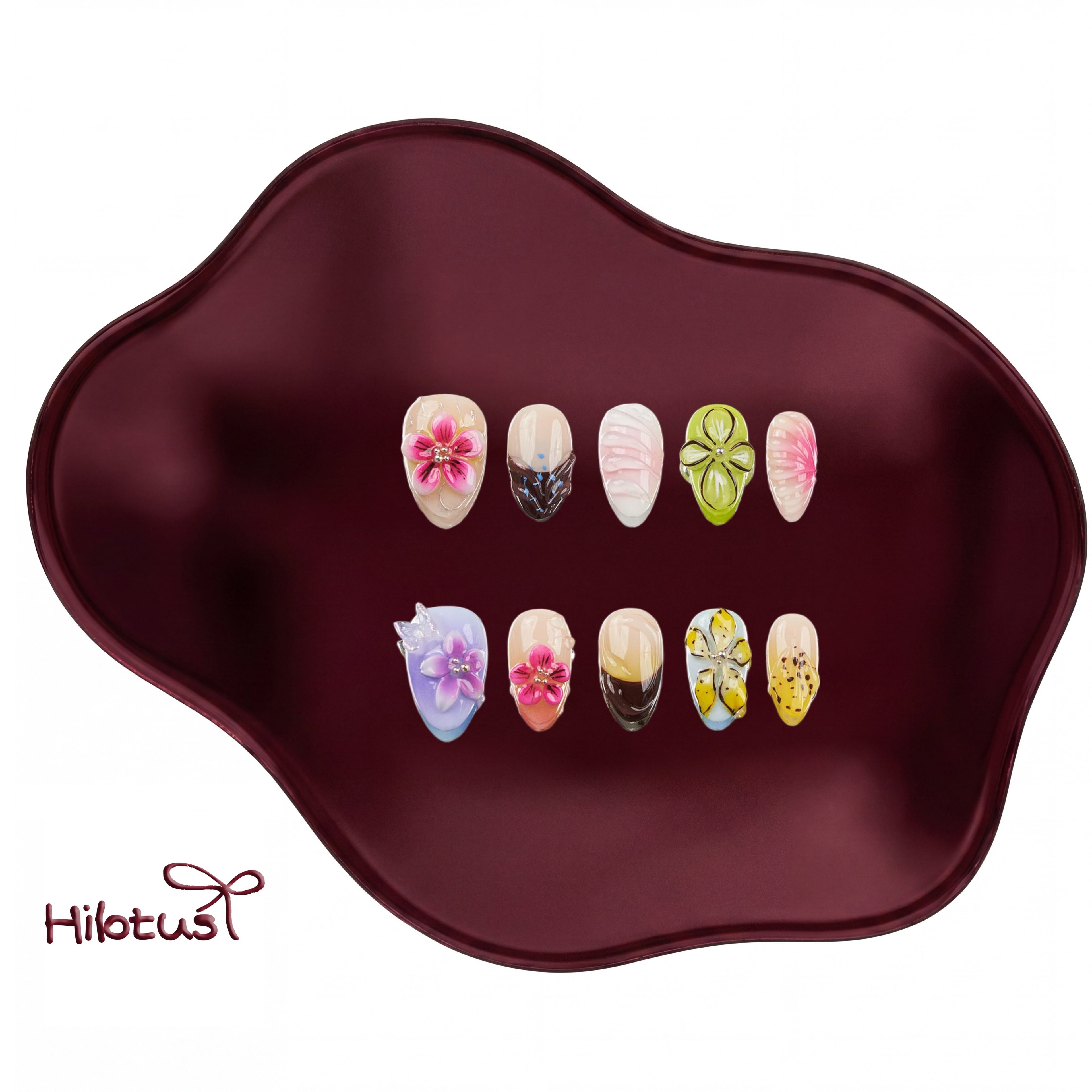 HUAL0006 press-on nails