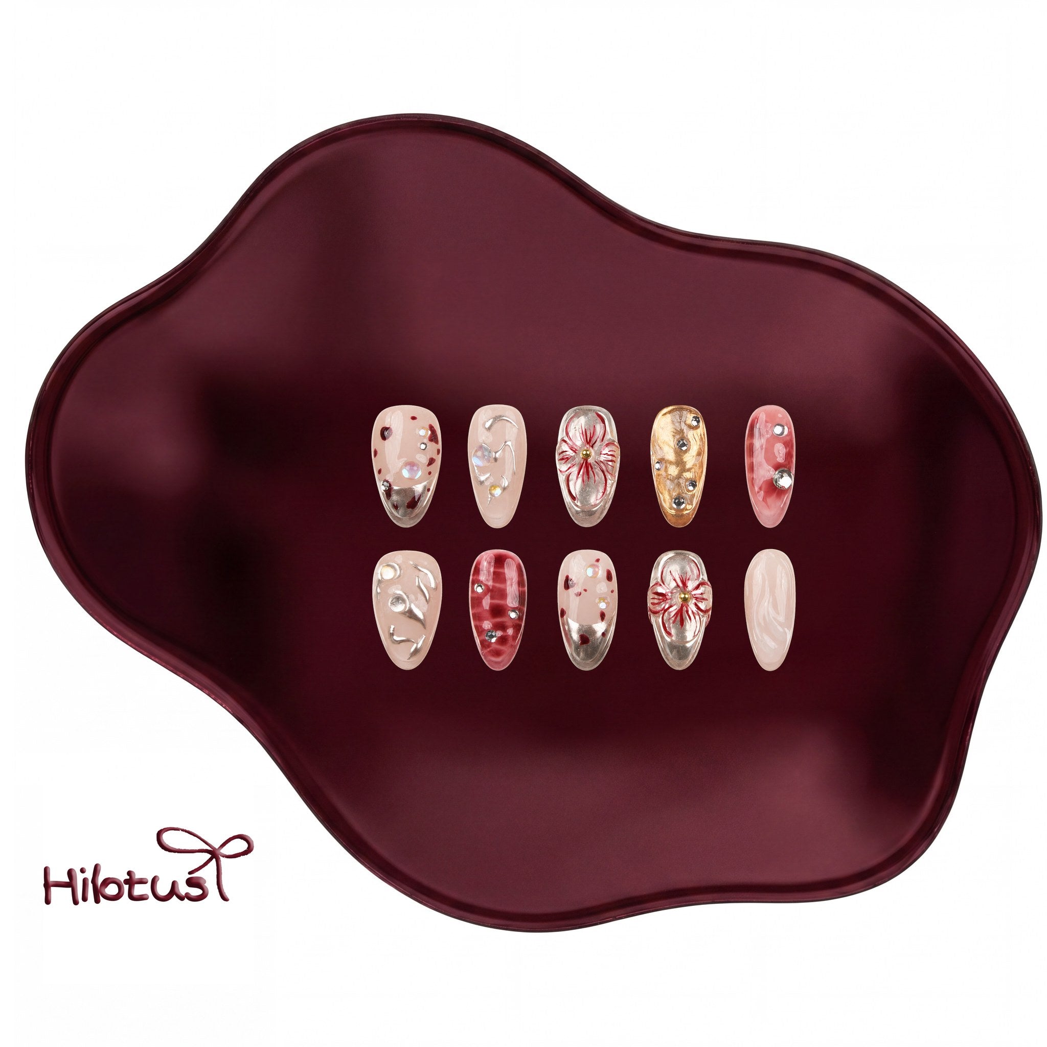 HUAL0008 press-on nails