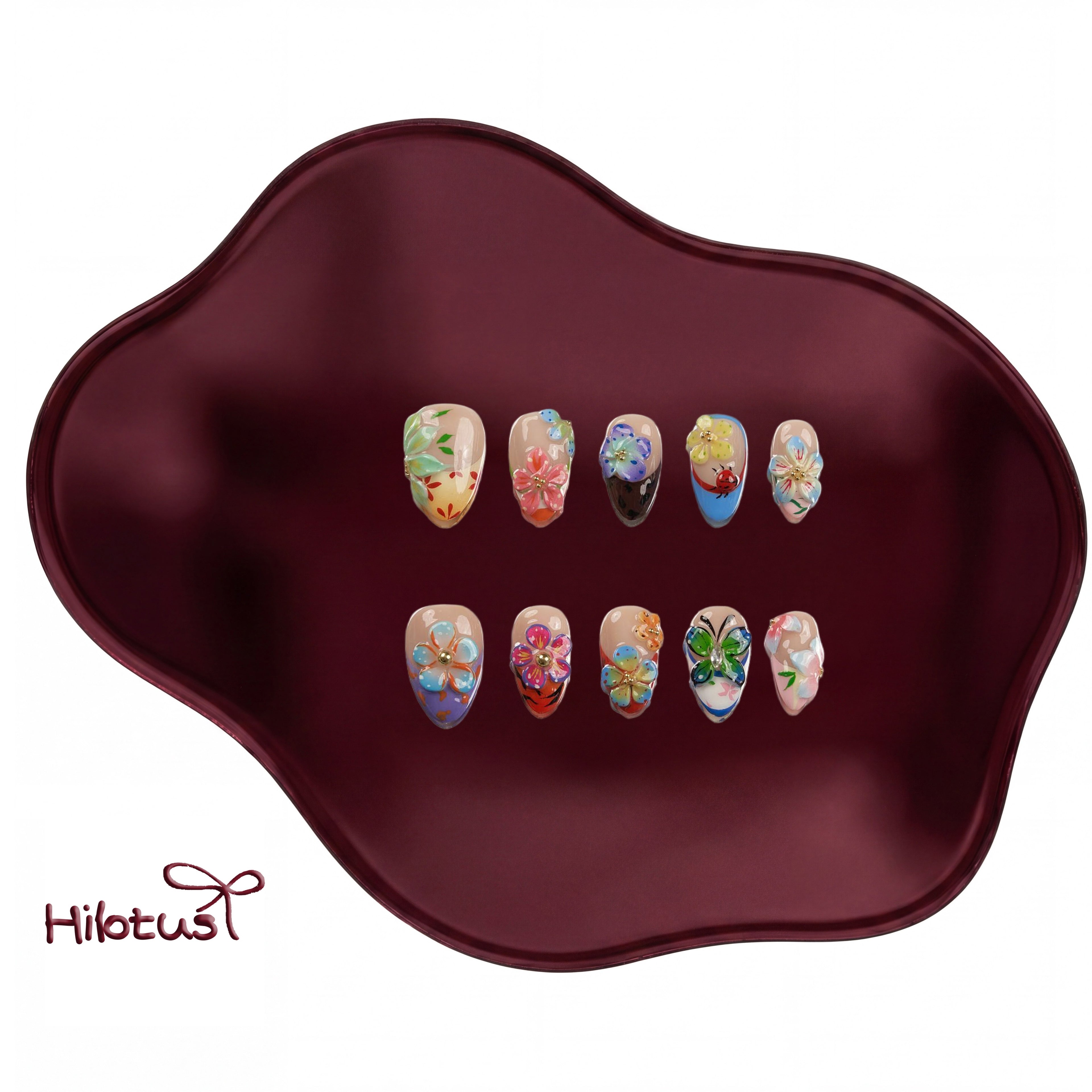 HUAL0009 press-on nails